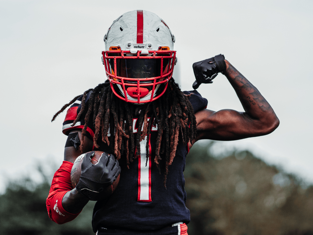 A football helmet designed just for linemen arrives. Now will it