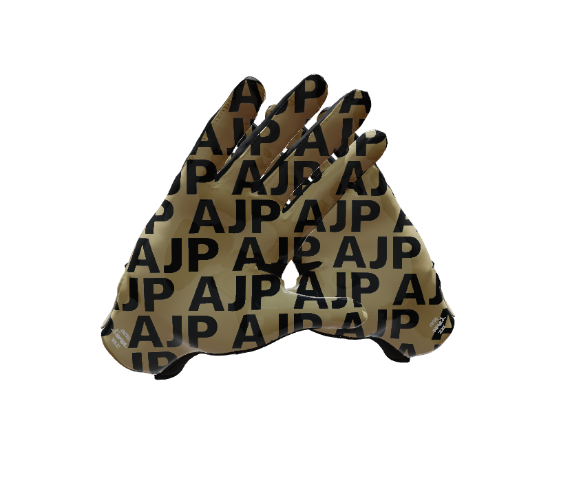 Custom Created Football Glove 875821