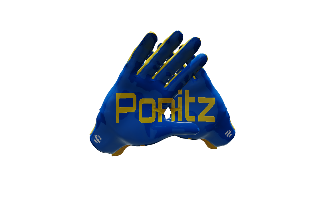 Custom Created Football Glove 201743