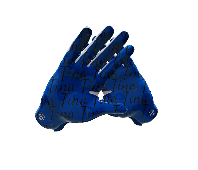 Custom Created Football Glove 303188