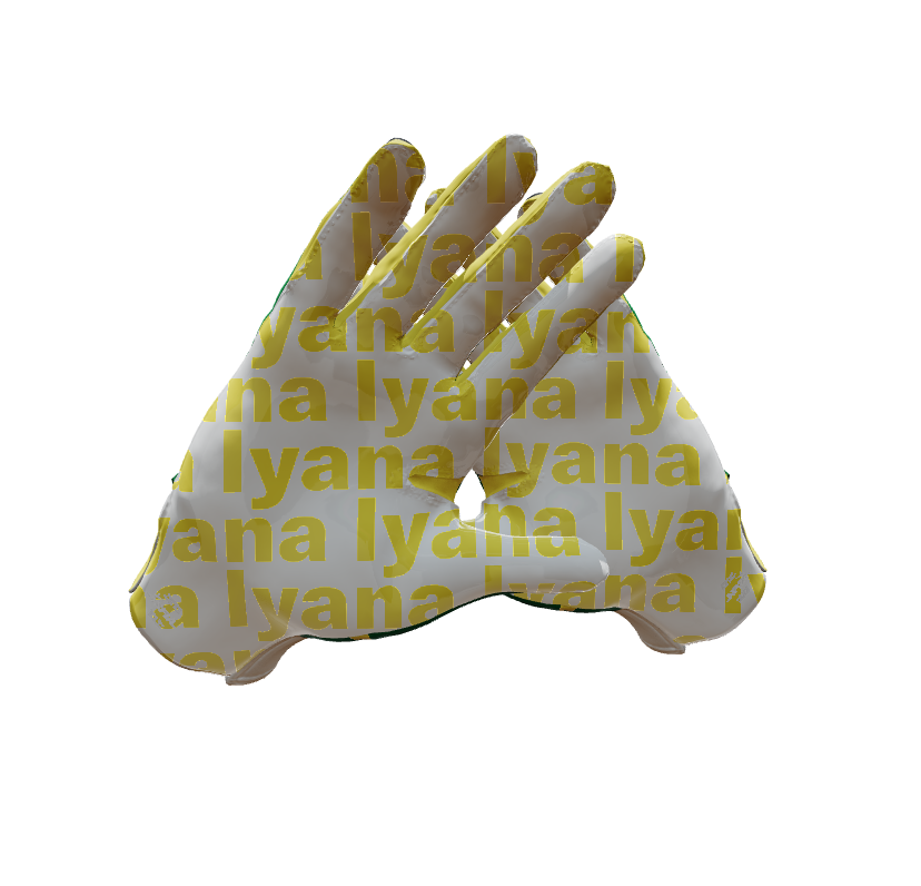 Custom Created Football Glove 957597