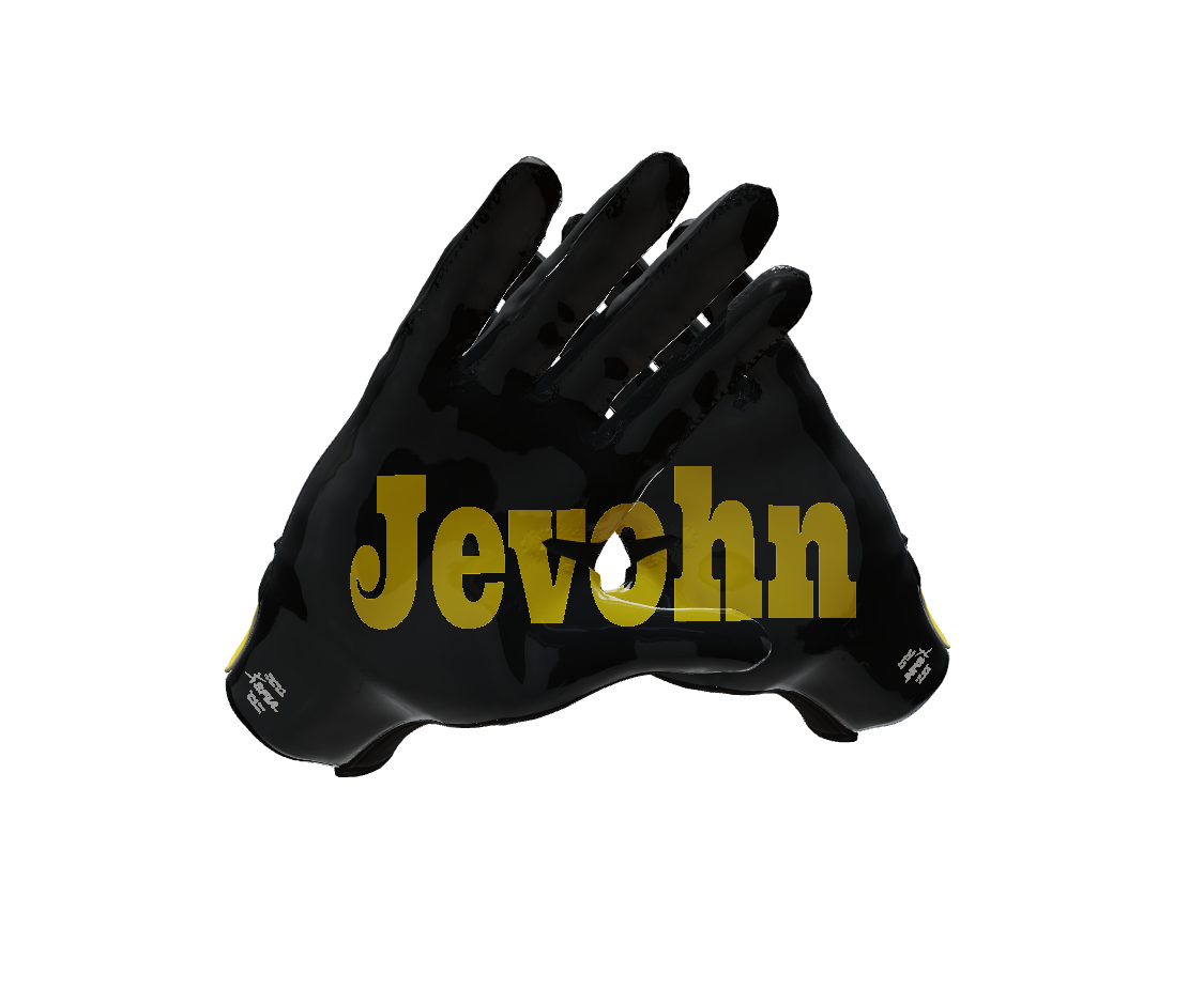 Custom Created Football Glove 120970