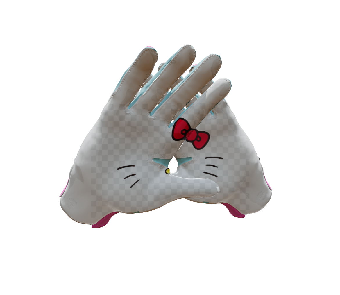 Custom Created Football Glove 437745