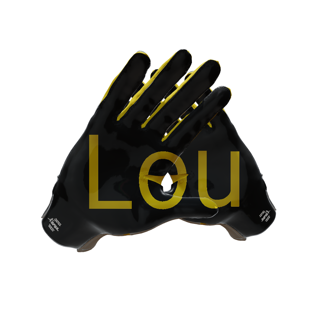 Custom Created Football Glove 736604