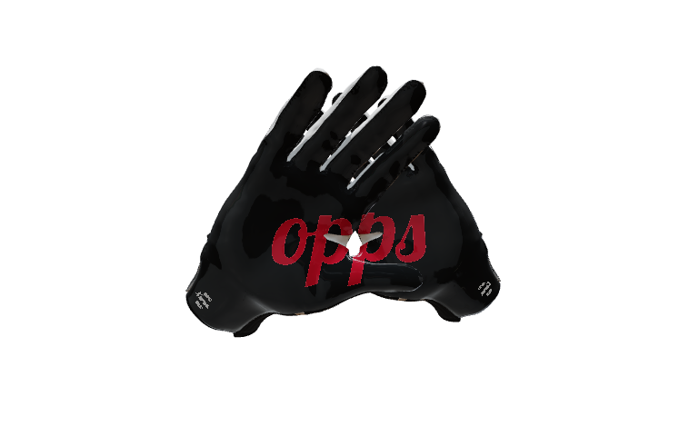 Custom Created Football Glove 268994