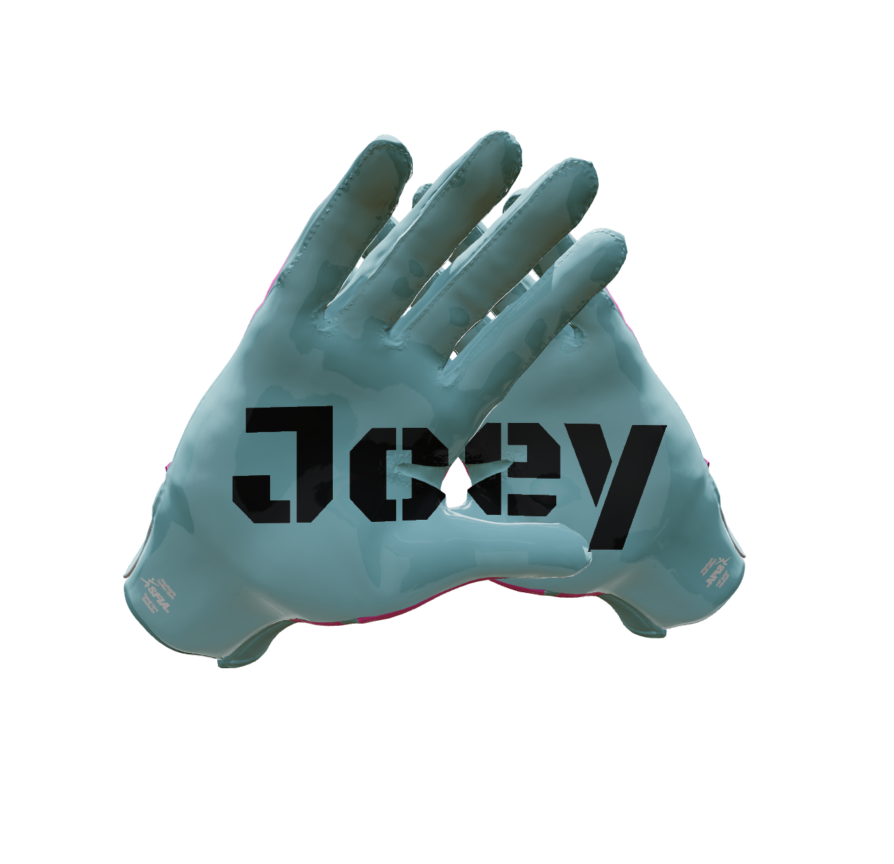 Custom Created Football Glove 950611