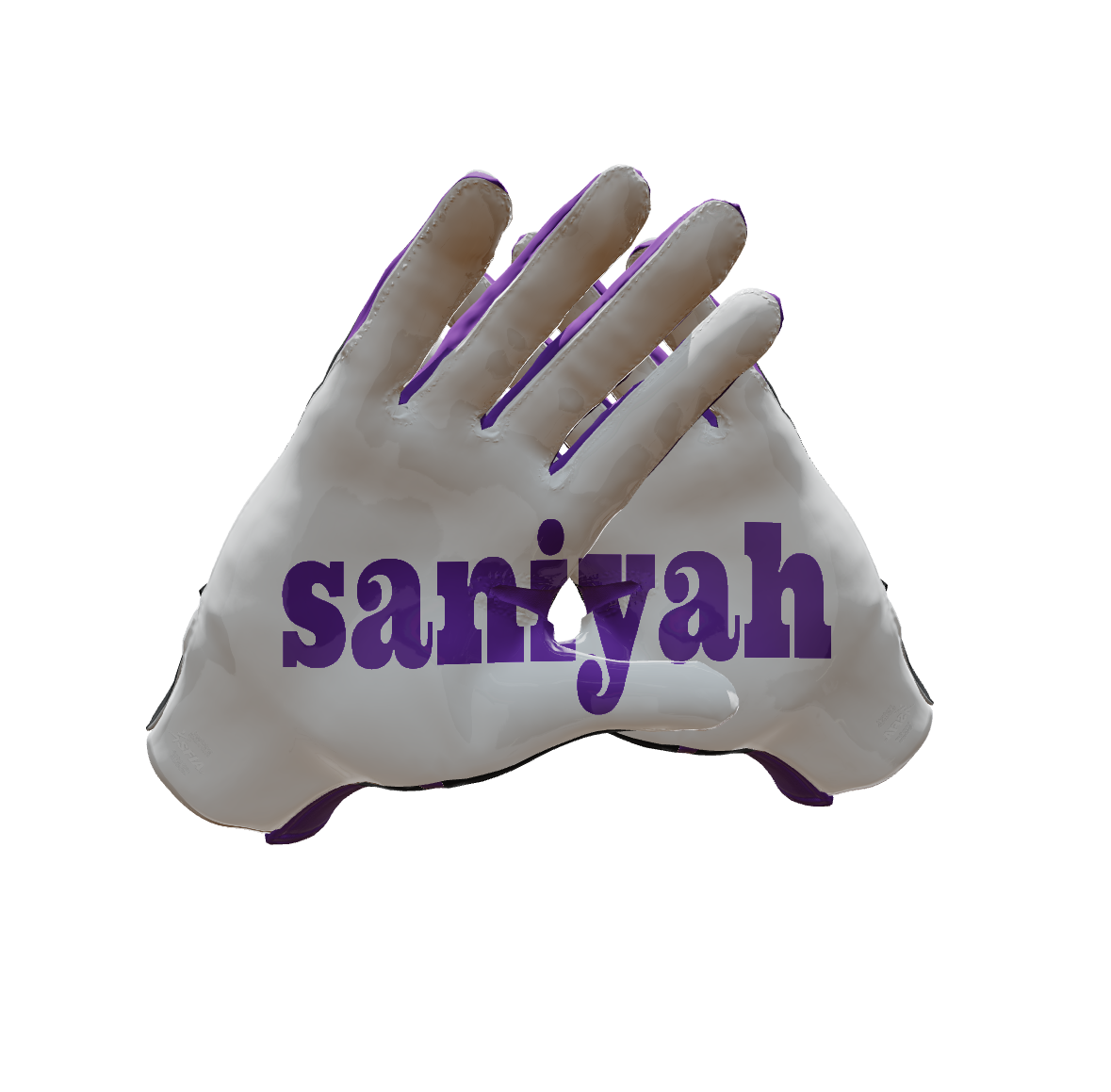 Custom Created Football Glove 805109