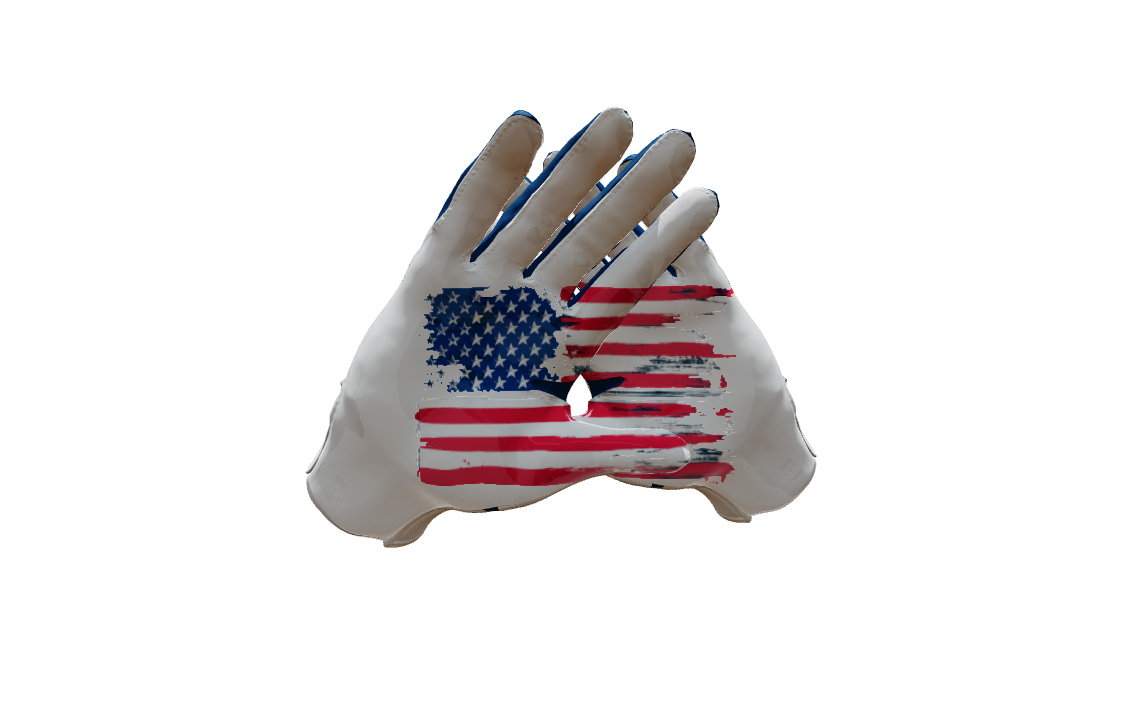 Custom Created Football Glove 265924