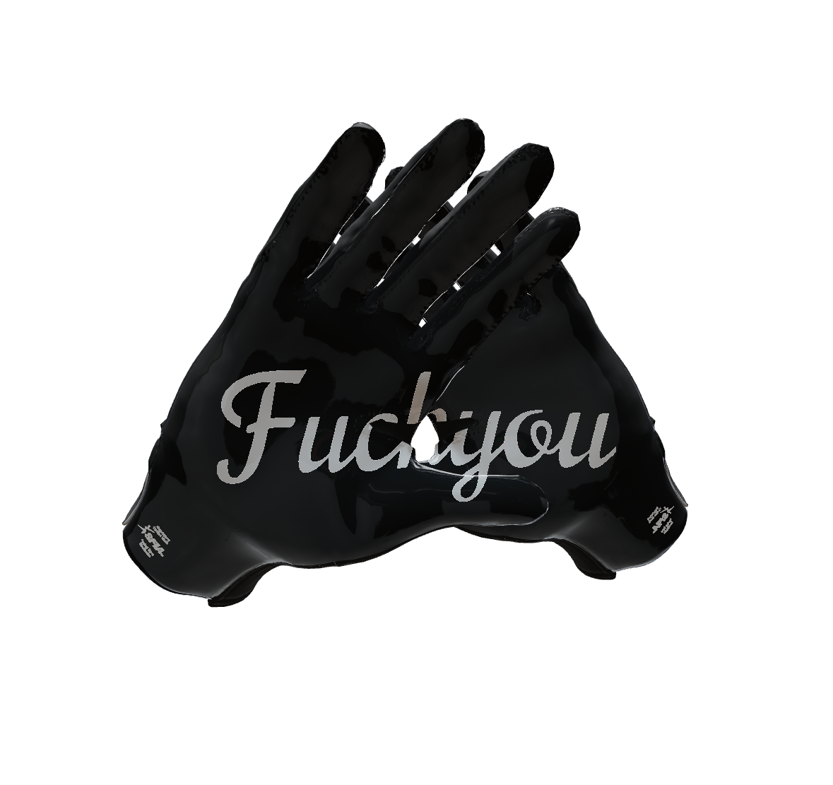 Custom Created Football Glove 446169