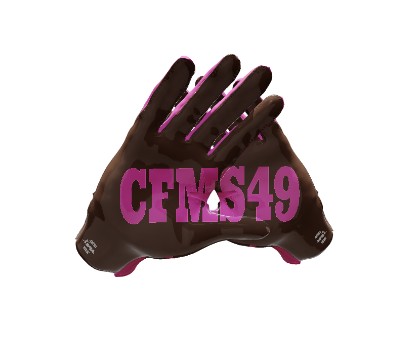 Custom Created Football Glove 911878