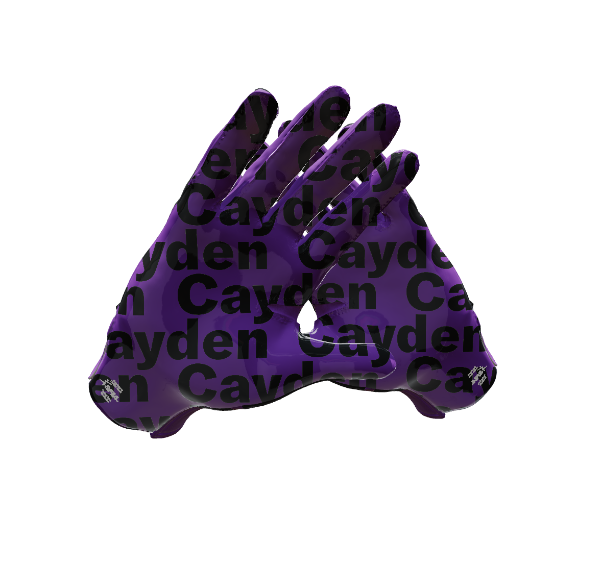Custom Created Football Glove 799363