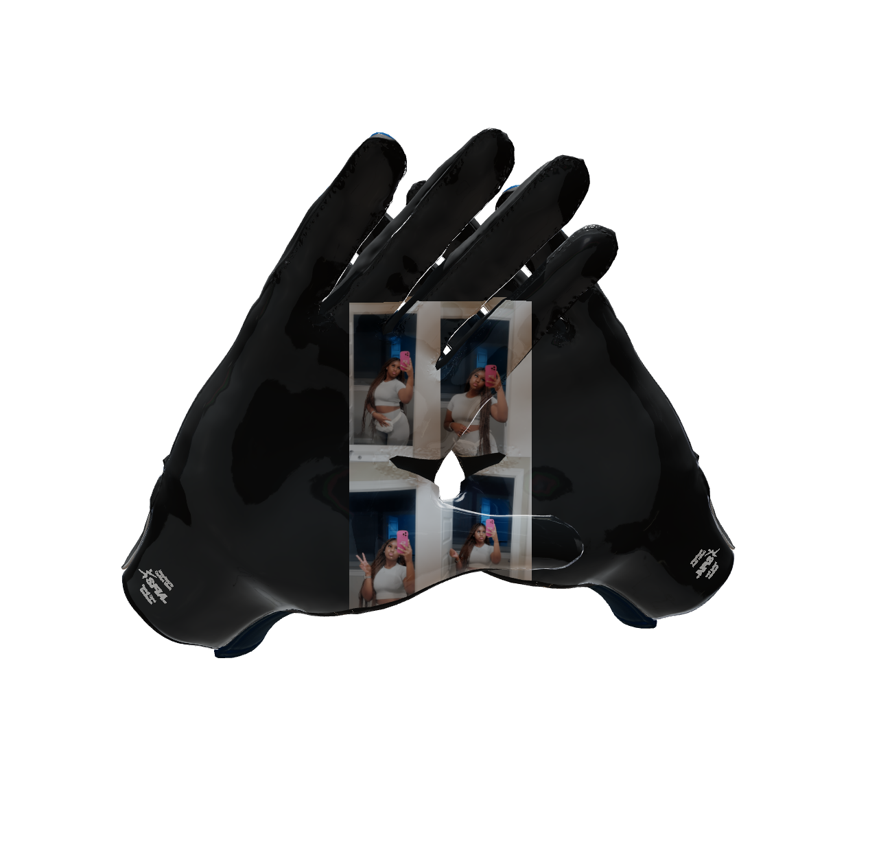 Custom Created Football Glove 855929