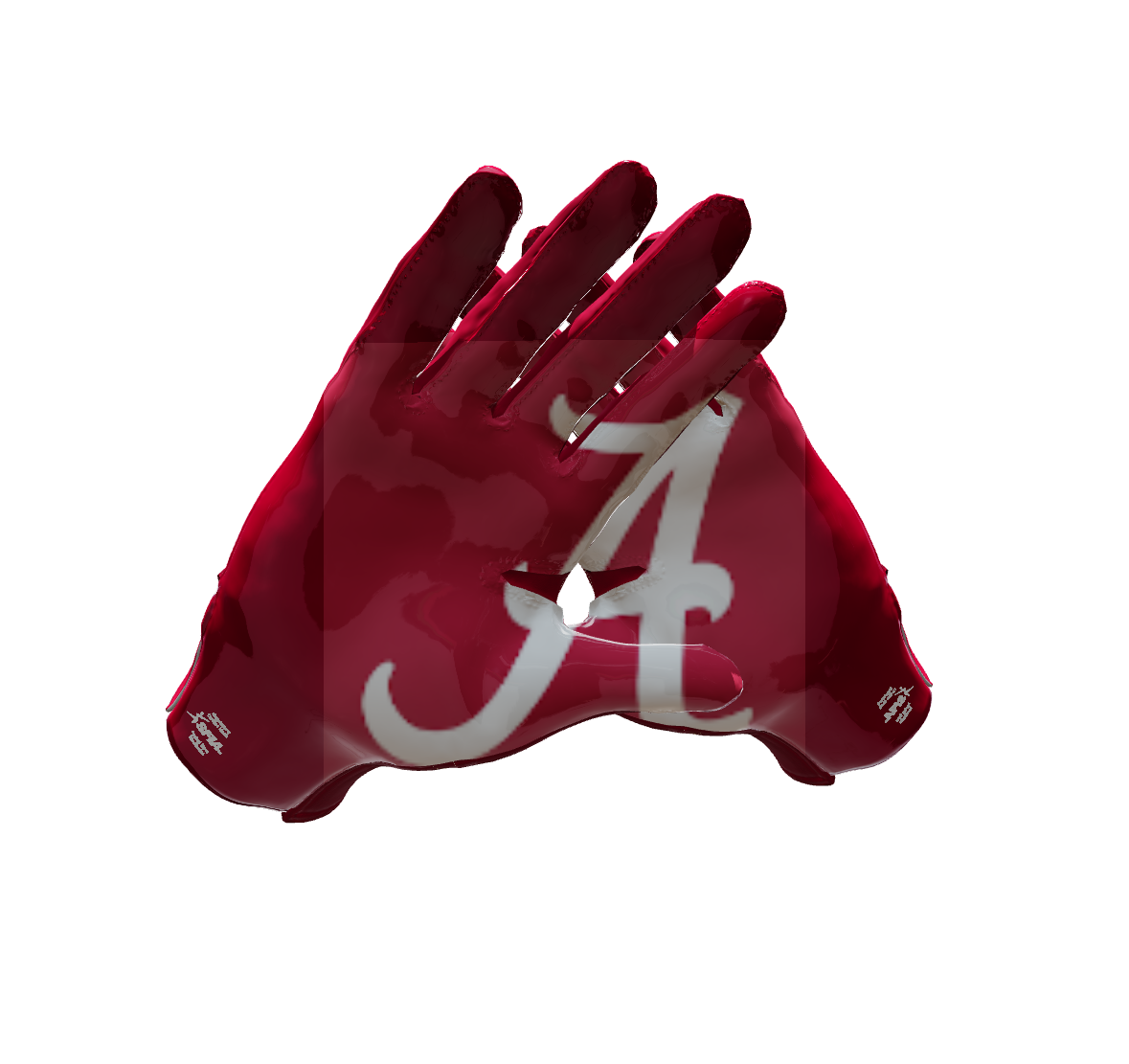 Custom Created Football Glove 124003