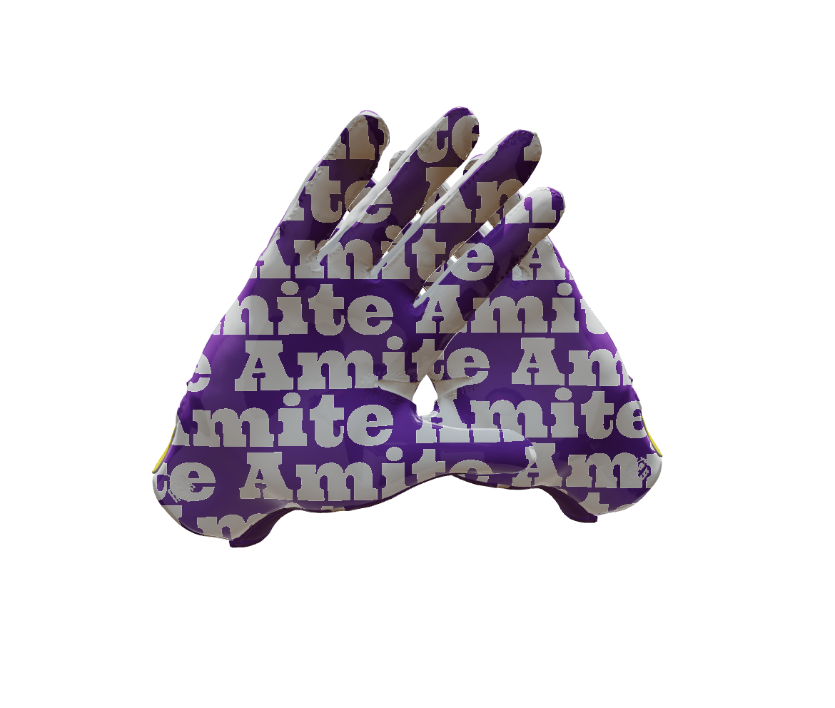 Custom Created Football Glove 616153