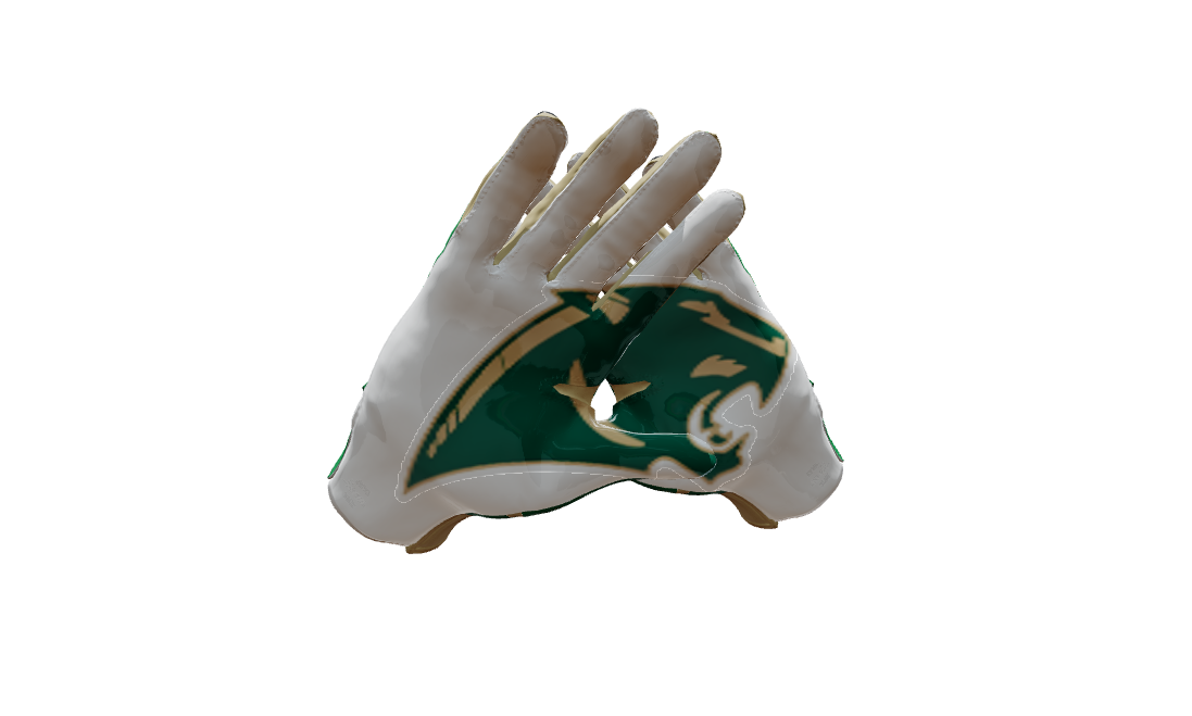 Custom Created Football Glove 689208