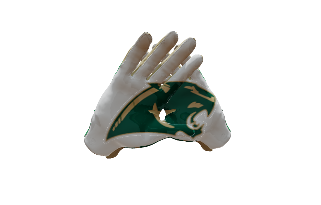 Custom Created Football Glove 289397