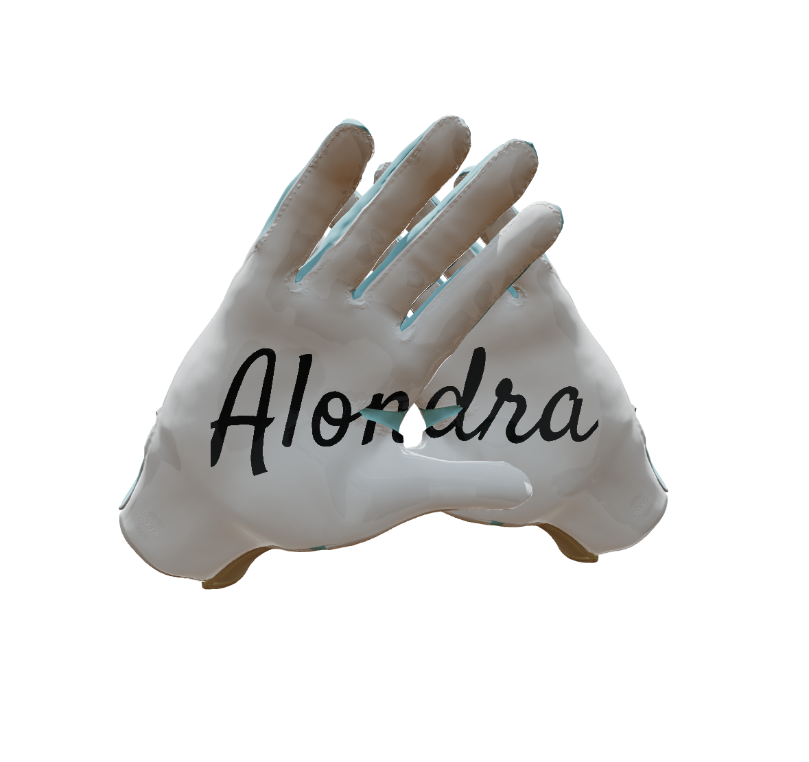 Custom Created Football Glove 920667