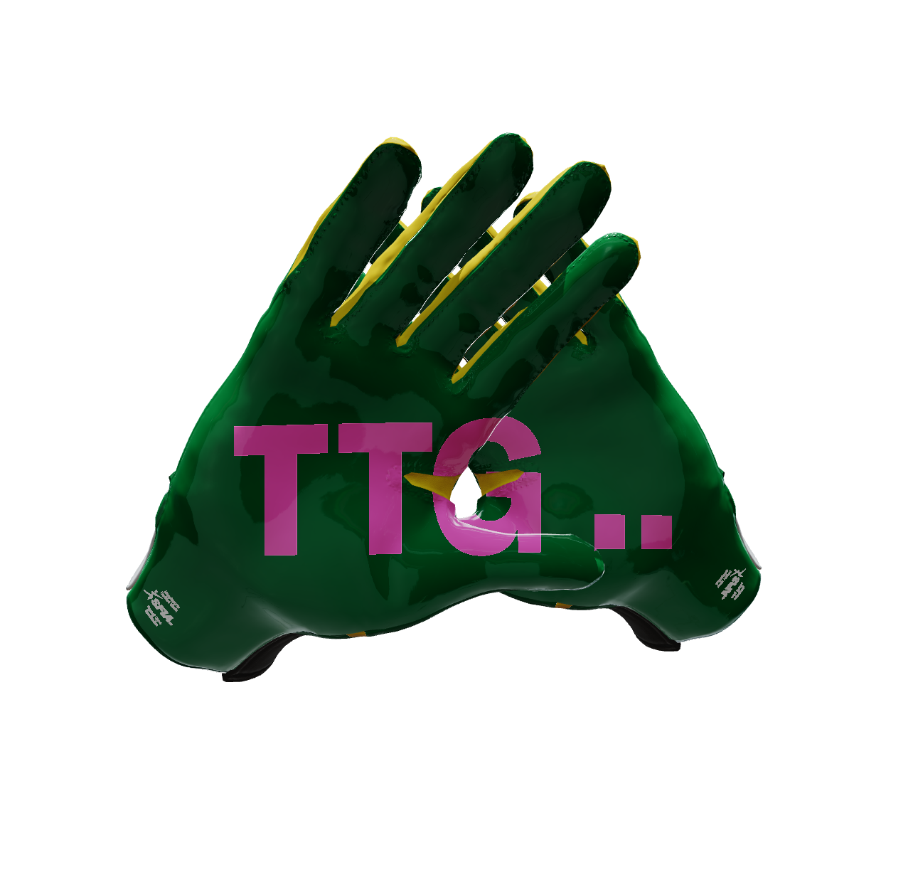 Custom Created Football Glove 552936