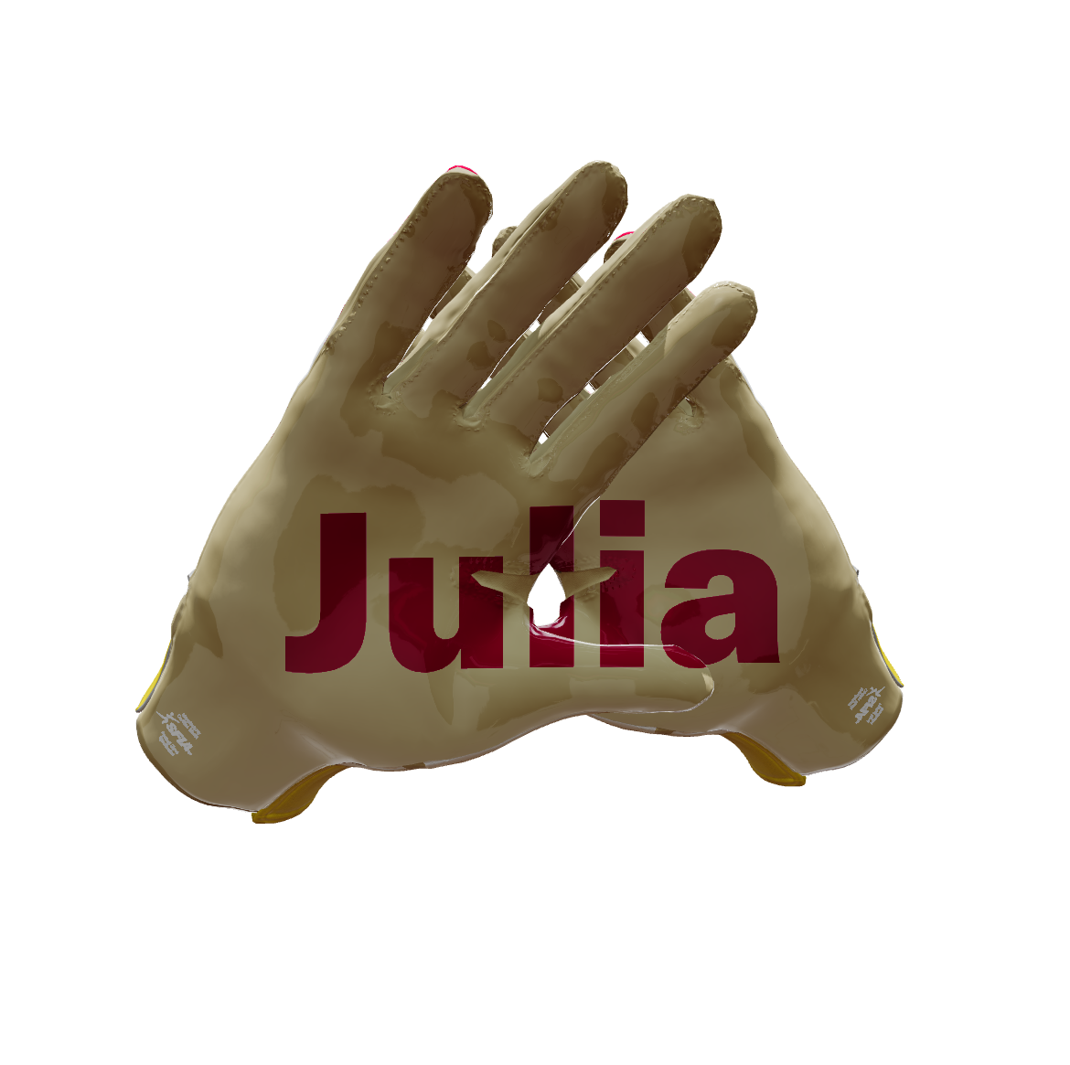 Custom Created Football Glove 578376