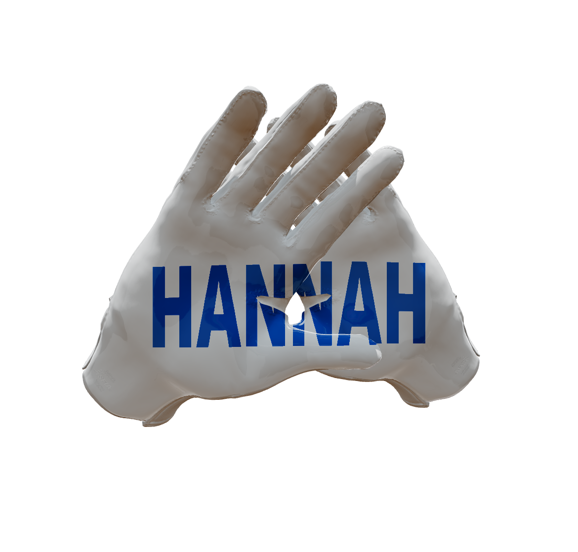 Custom Created Football Glove 886678