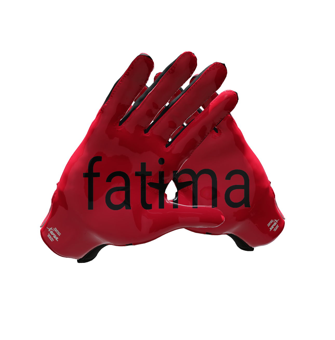 Custom Created Football Glove 231829