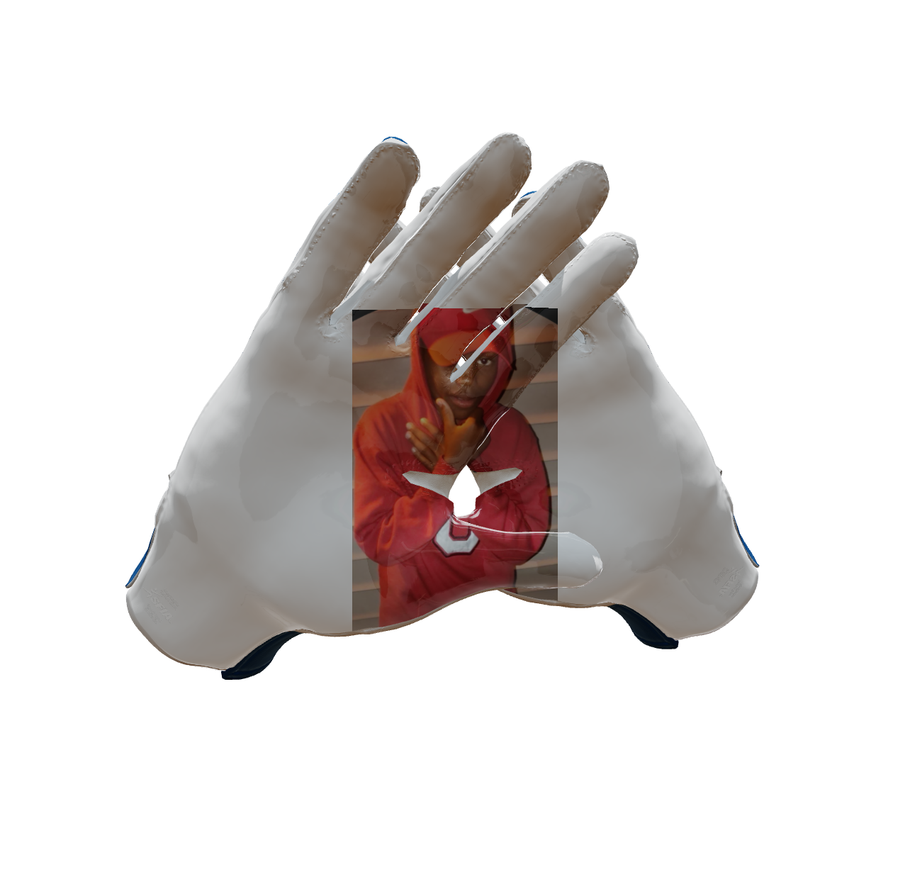 Custom Created Football Glove 942374