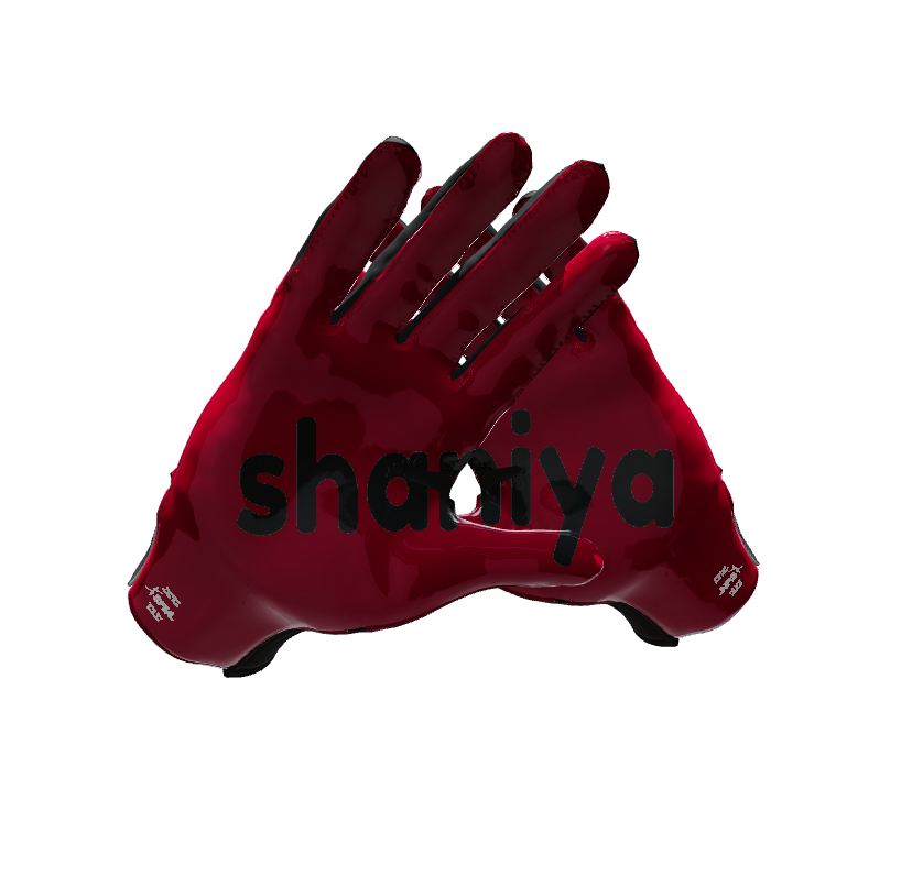 Custom Created Football Glove 754107