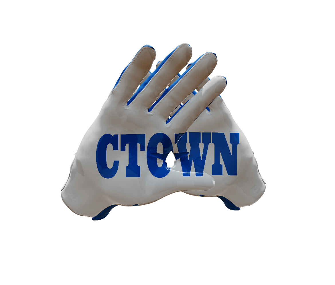 Custom Created Football Glove 583946