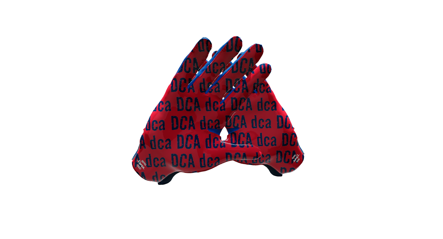 Custom Created Football Glove 822111