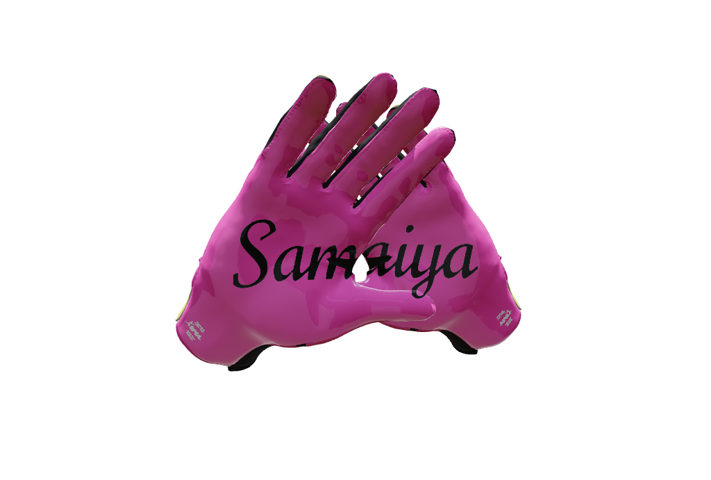 Custom Created Football Glove 887613