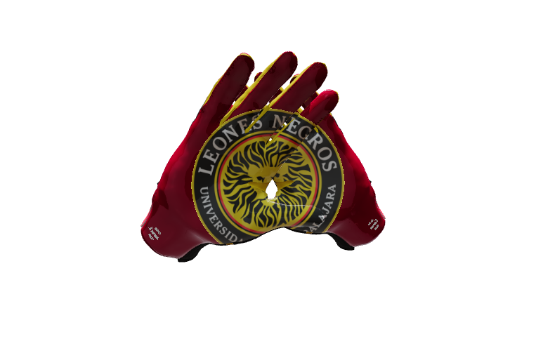 Custom Created Football Glove 615016