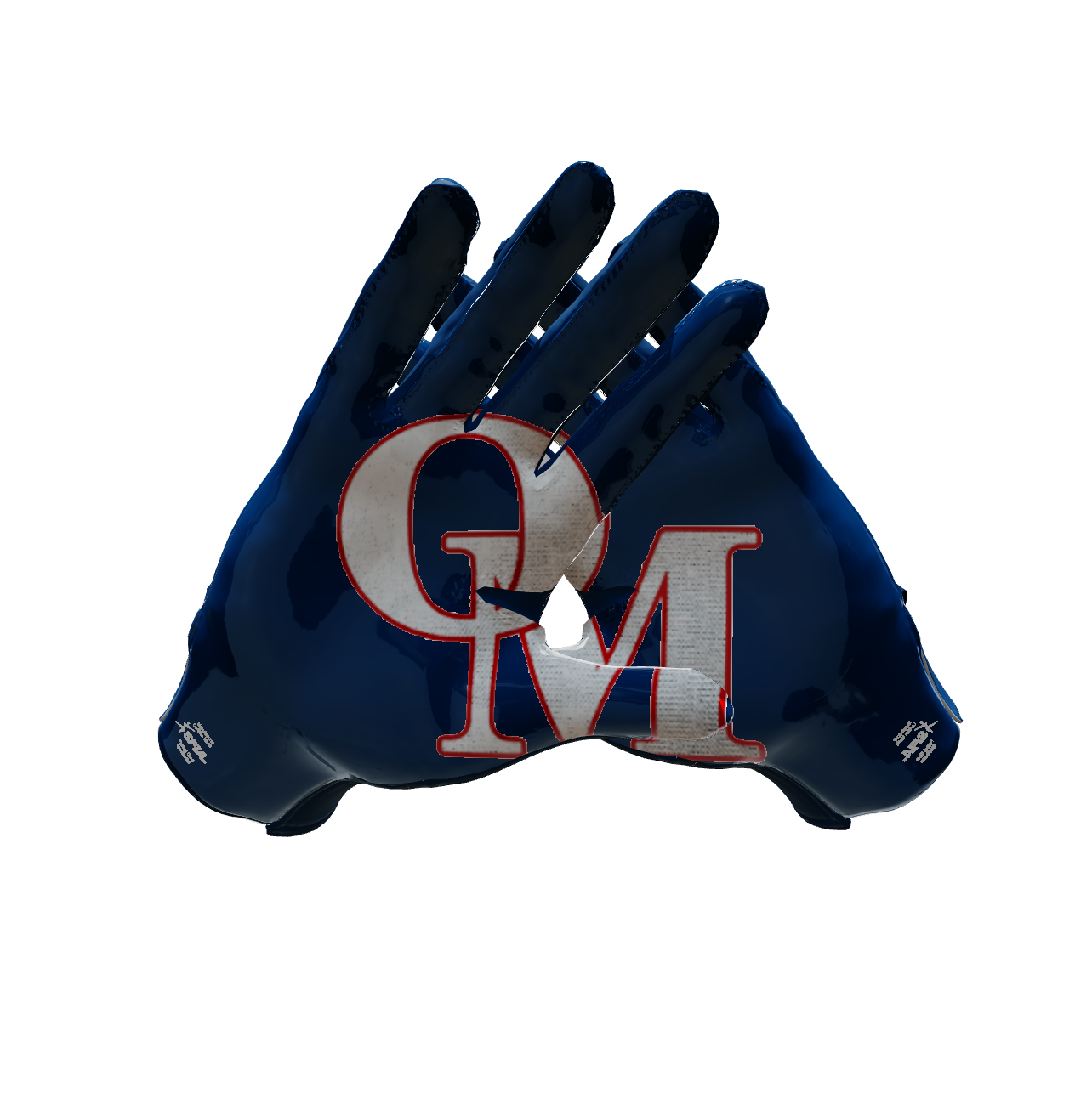 Custom Created Football Glove 253095