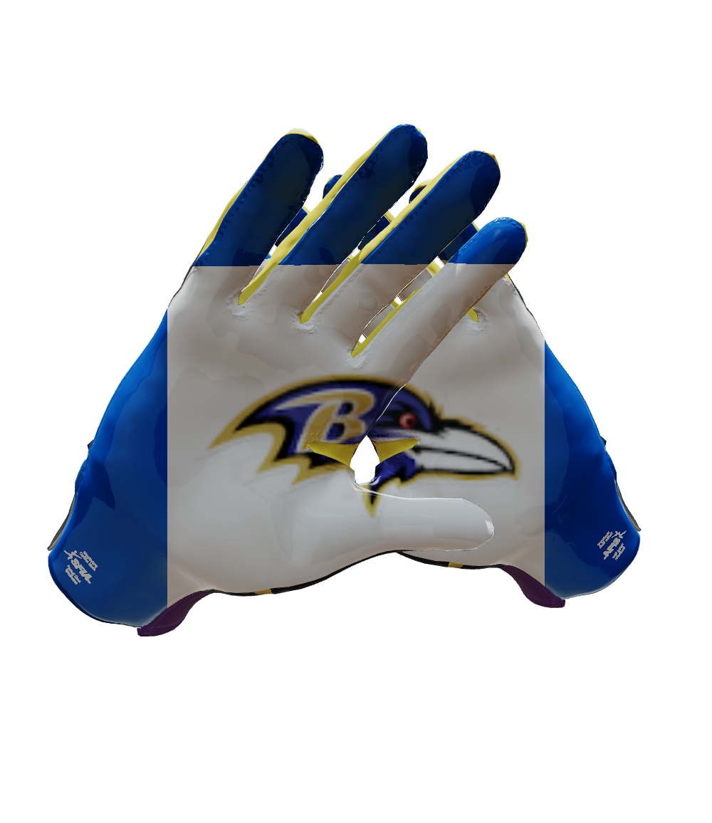 Custom Created Football Glove 418535