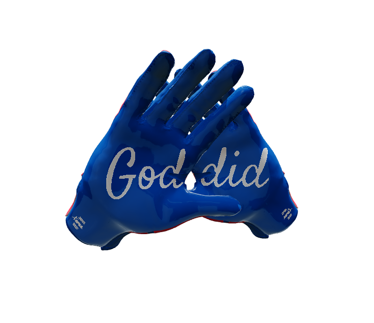 Custom Created Football Glove 948141