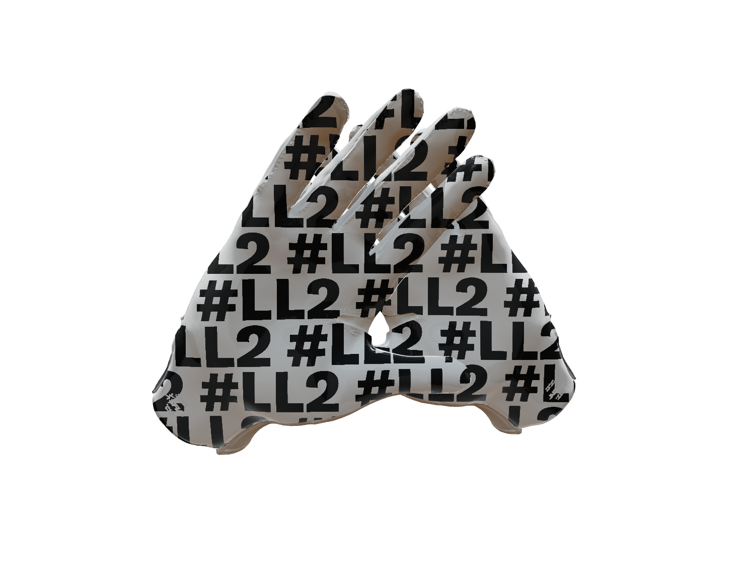 Custom Created Football Glove 519331