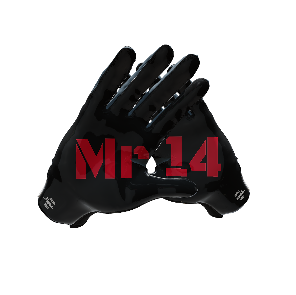 Custom Created Football Glove 969234