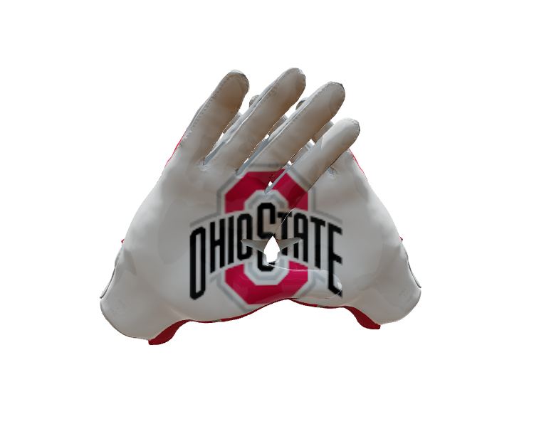 Custom Created Football Glove 633593