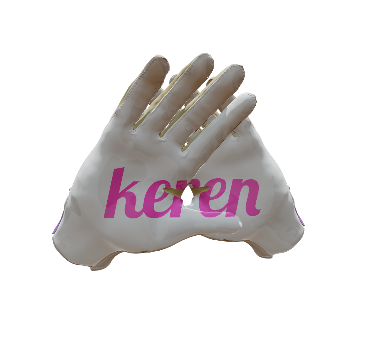 Custom Created Football Glove 879037