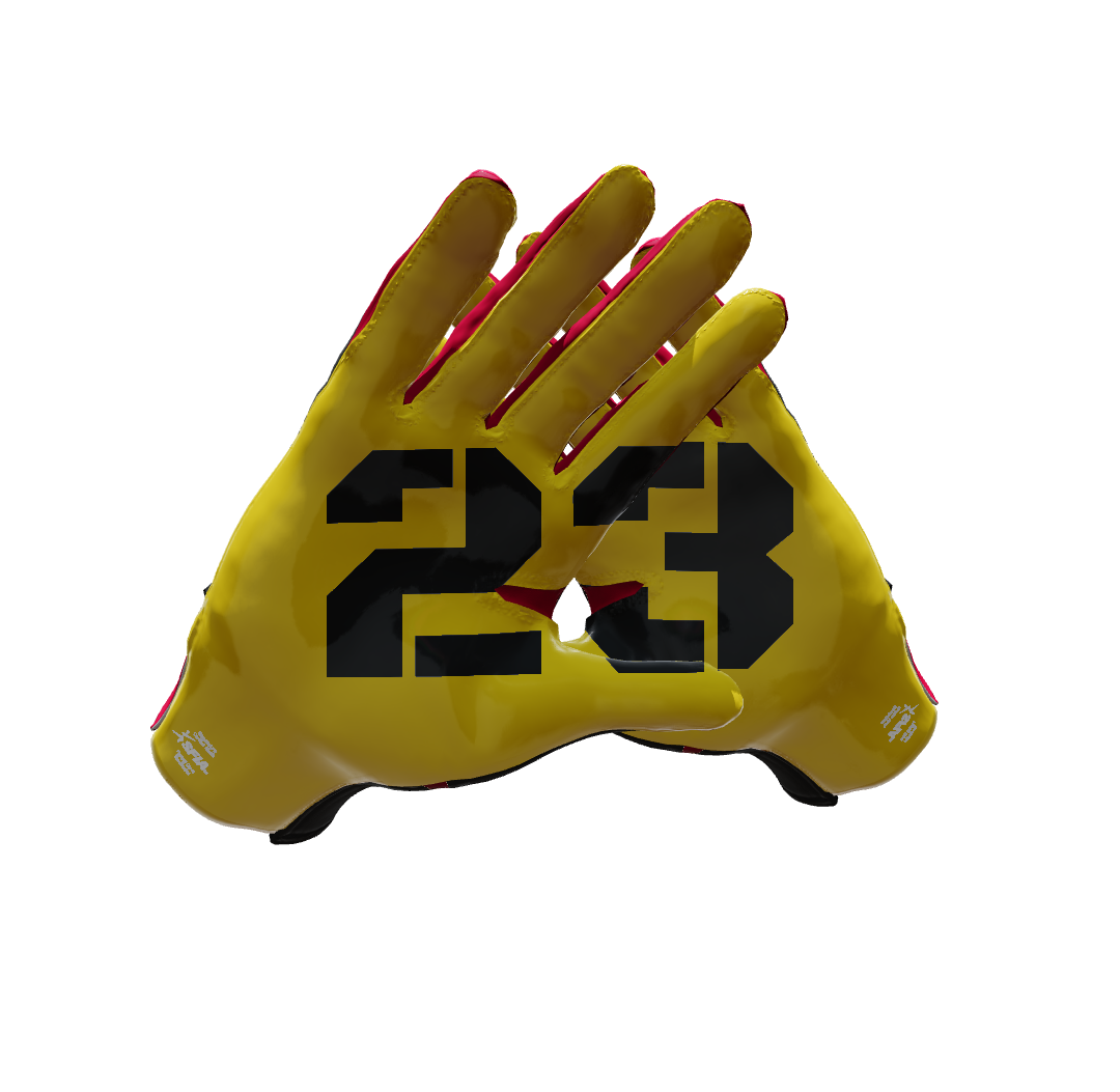 Custom Created Football Glove 238654
