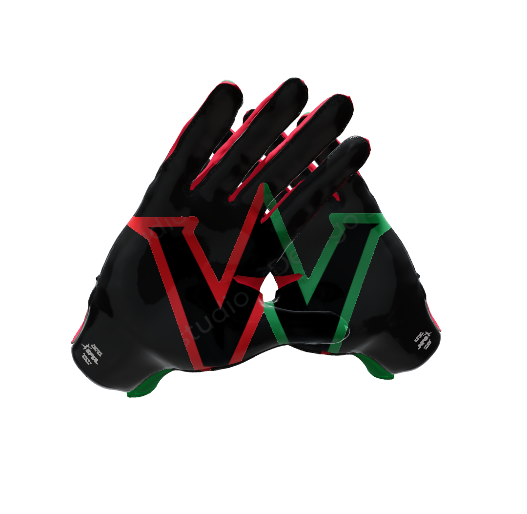 Custom Created Football Glove 653707
