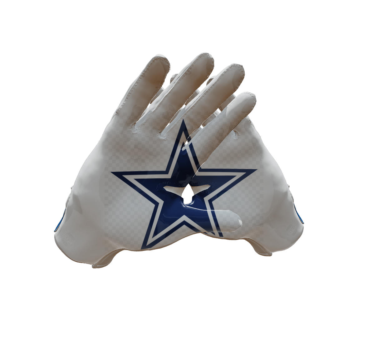 Custom Created Football Glove 500355