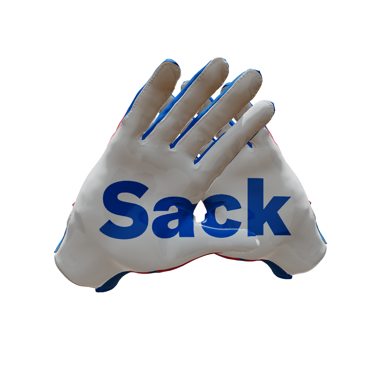 Custom Created Football Glove 351401