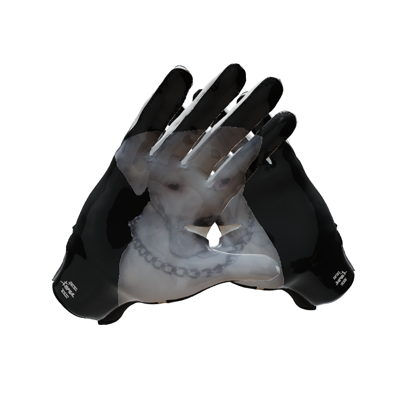 Custom Created Football Glove 336093