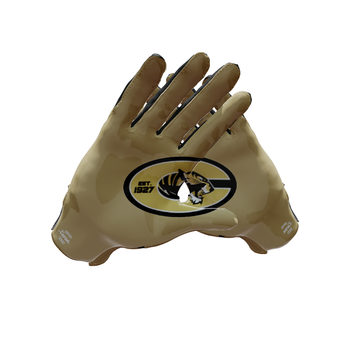 Custom Created Football Glove 656738