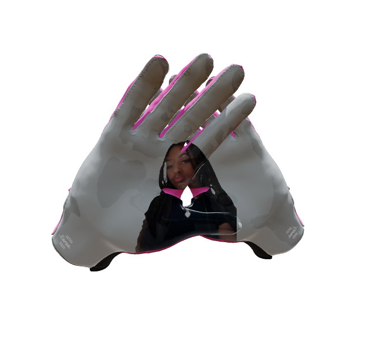 Custom Created Football Glove 656266
