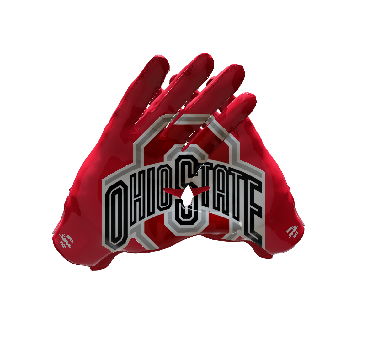 Custom Created Football Glove 633219