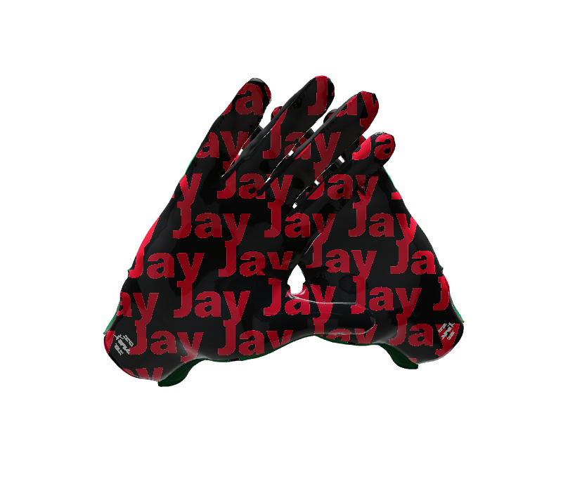 Custom Created Football Glove 724651