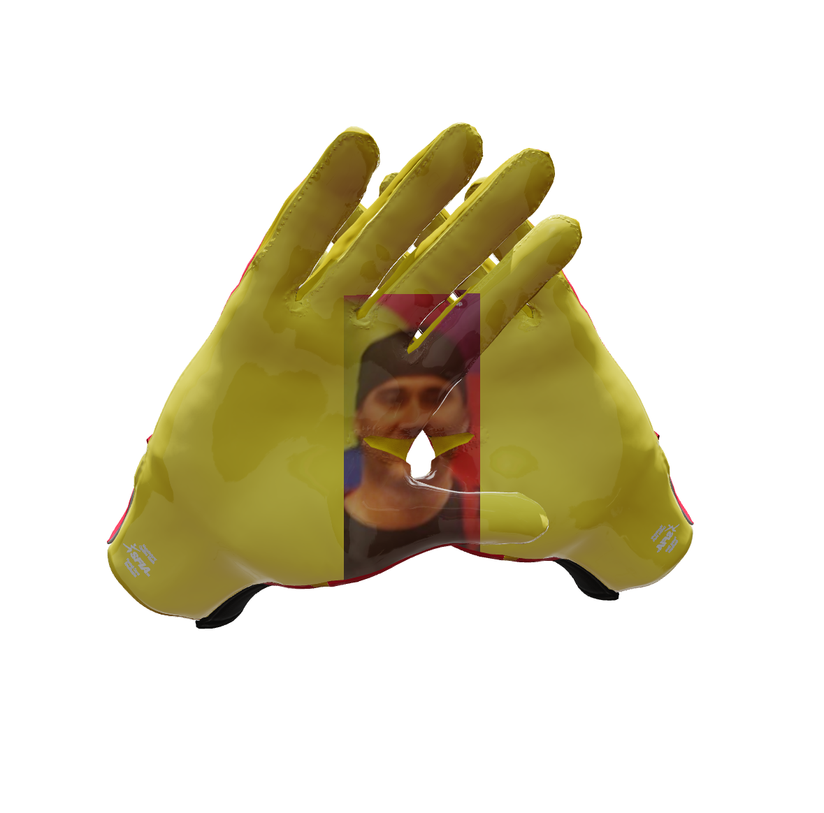 Custom Created Football Glove 538060
