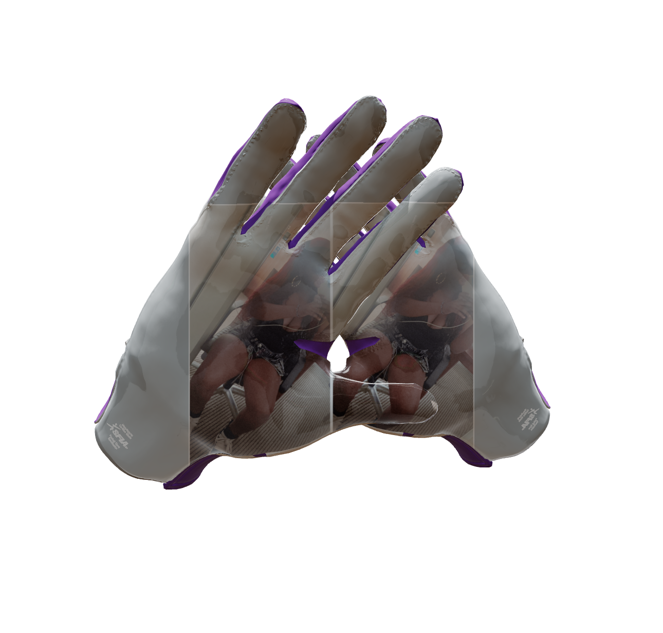 Custom Created Football Glove 871055