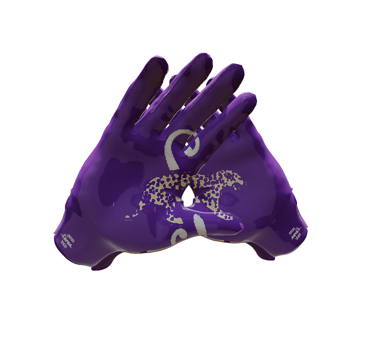 Custom Created Football Glove 690130